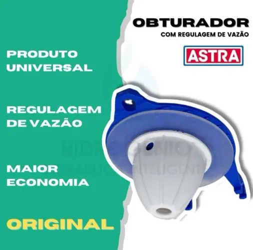 Obturador Astra Caixa Acoplada
