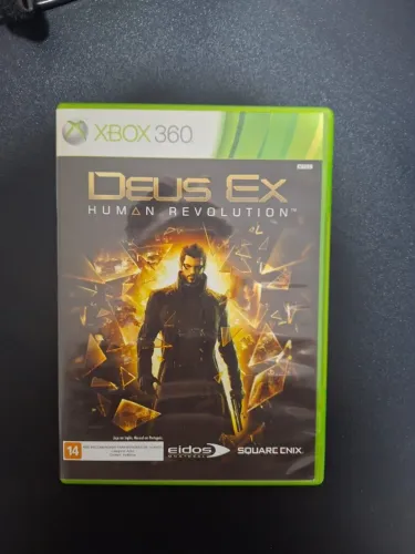 Deus Ex: Human Revolution - Xbox 360 - Completo com Manual