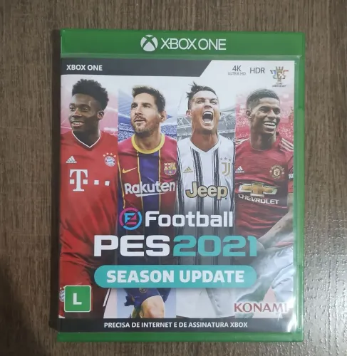 PES 2021 Xbox One Mídia Física - Raridade (Último com Brasileirão)