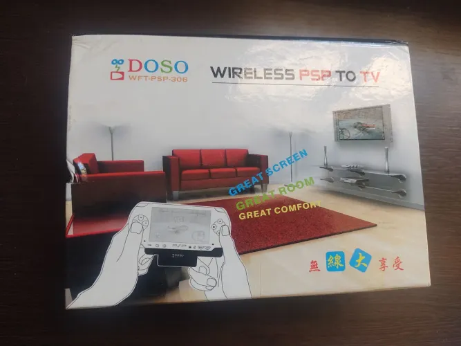 Psp a tv por wireless 