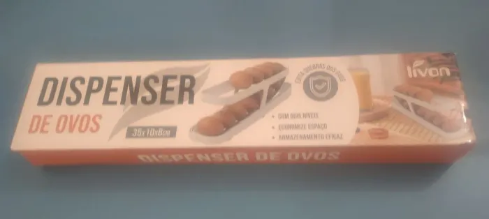 Dispenser de ovos 2 níveis 
