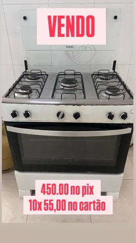 Fogão 5 bocas