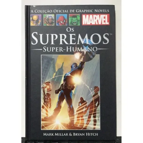 HQ Os Supremos - Super-Humano - A Coleção Oficial Marvel Graphic Novels