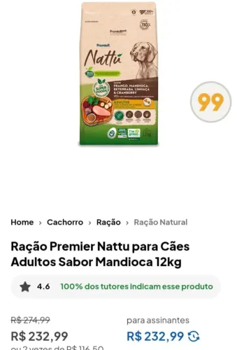 Ração 10 k
