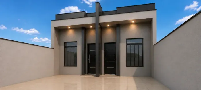 Casa com 2 dormitórios à venda, 57 m² por R$ 350.000 - Wanel Ville I - Sorocaba/SP