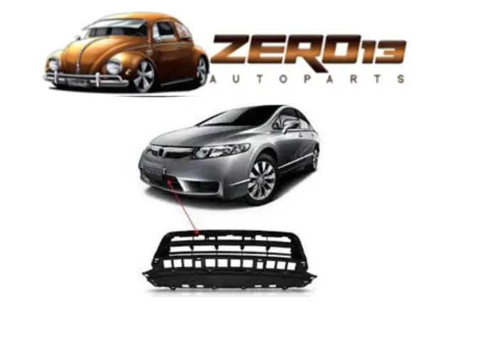 Grade Central P/choque Honda Civic 09 - Blawer 8603
