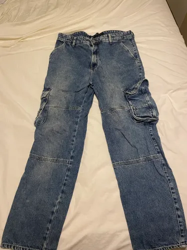 Calça Jeans Baggy (42) Maculina