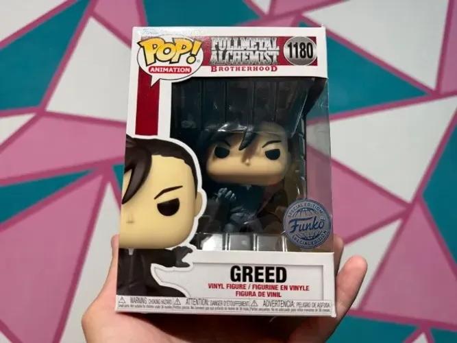 EDIÇÃO ESPECIAL Funko Pop Greed 1180 Fullmetal Alchemist