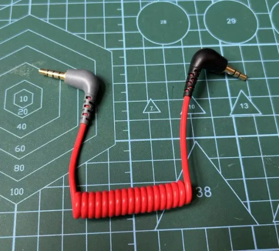 Cabo Adaptador SC7 P2 TRS para TRRS - 3,5mm