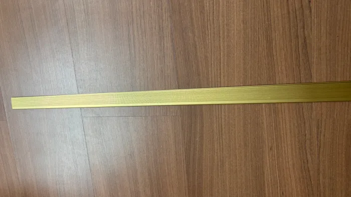 Perfil moldura porta (soleira) dourado claro 70cm 