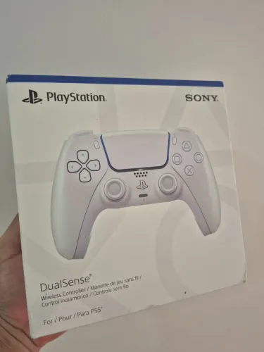 Controle De PS5 - Chroma Pearl - Lacrado