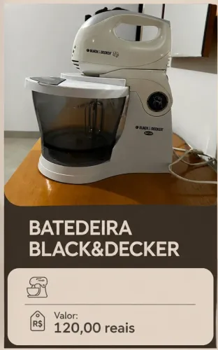 BATEDEIRA BLACK&DECKER