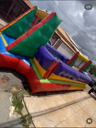 Futebol de sabão 8x4 R$498,00 até 12x atendo todo DF FENIX INFLAVEIS