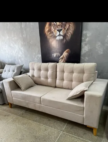 Sofá Retrô Luxo (Mega Oferta)
