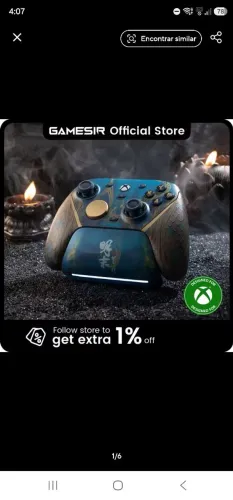 Controle sem fio GameSir g7 pro edição Wuchang