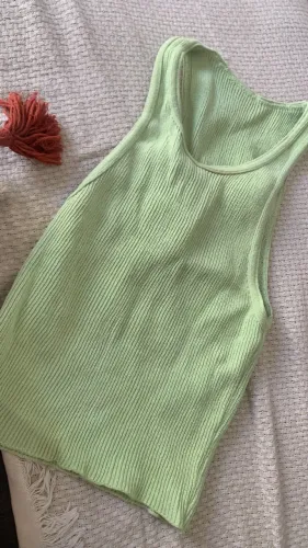 Blusa tricô modal