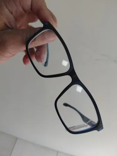 Óculos Masculino Clip-on Acetato