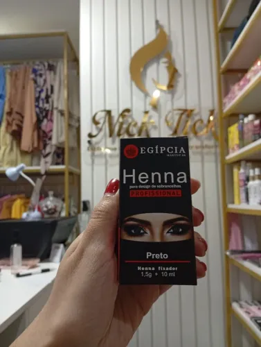 Henna Egípcia profissional para sobrancelhas 