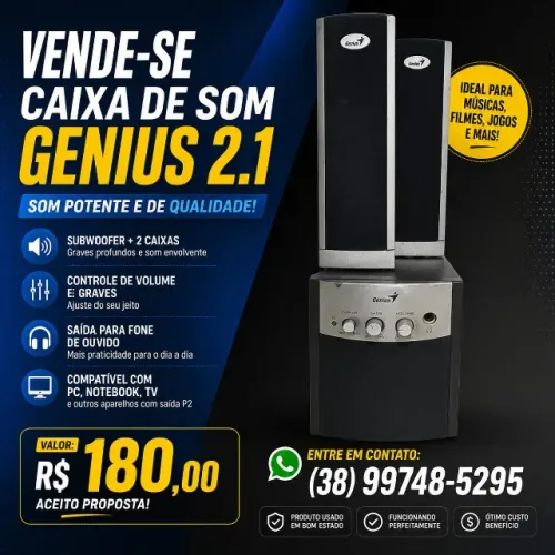 caixa para computador home genius