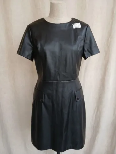 Vestido couro sintético Renner