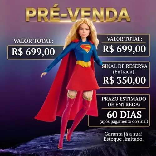 barbie mattel supergirl pre venda