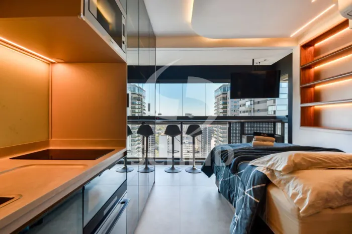 Studio á Venda em Pinheiros com 19m², 1 quarto.