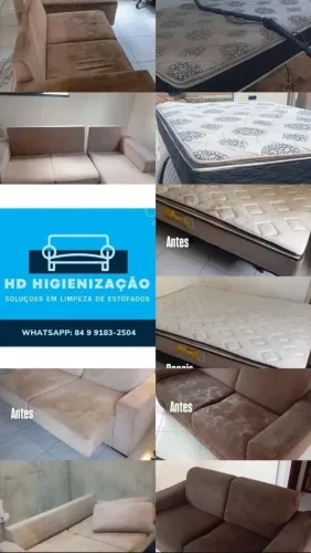 Higienização de Estofados