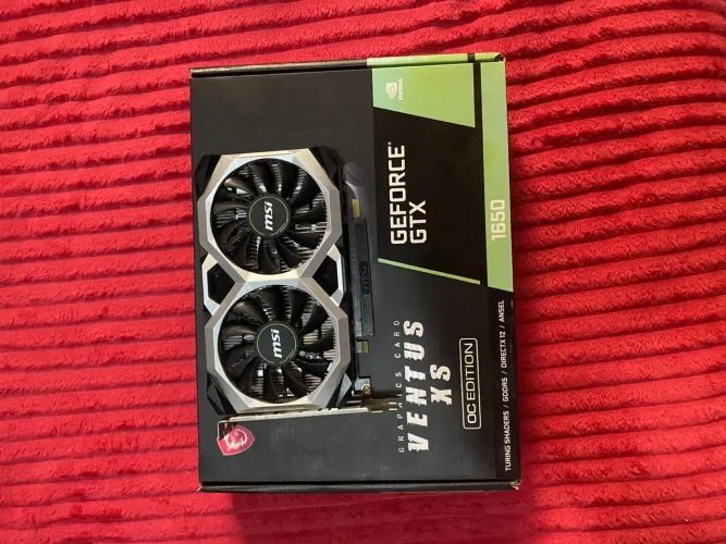 GeForce GTX 1650 OC edition 4GB