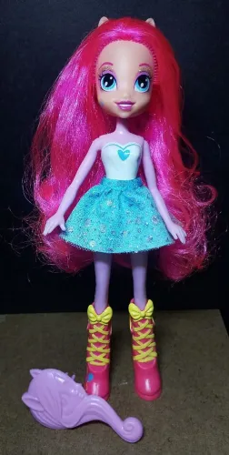 Boneca Equestria Girls Pinkie Pie Hasbro 2012