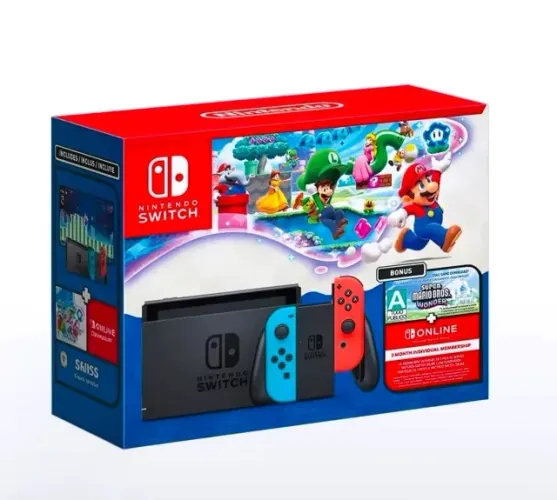 Nintendo Switch Lacrado + Jogo 1 Ano de Garantia, Loja Física, Nota, Entregamos