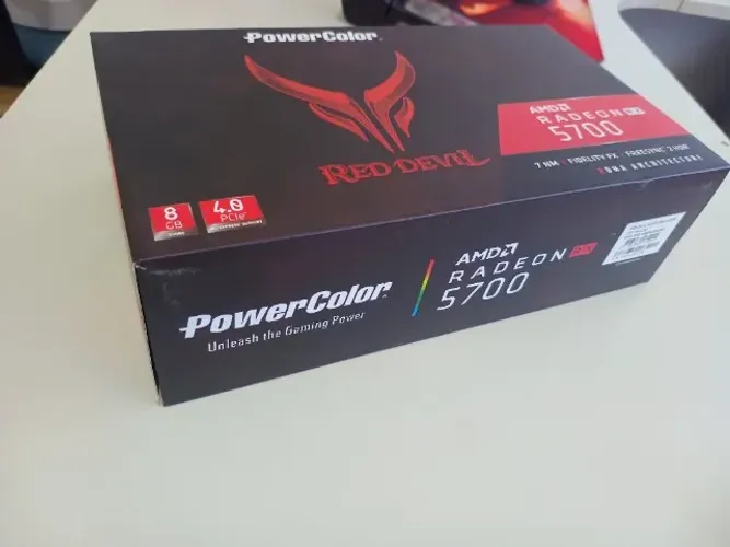 Placa De Vídeo Rx 5700 Red Devil 8GB DDR6 Powercolor - Triple FAN