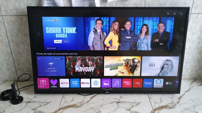Tv LG 43 polegadas smart 4k