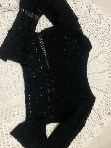 Cropped crochê 