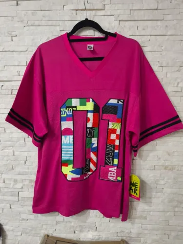 Camiseta Zumba roda Oficial Wordwide Oversized Mesh Zumba Wear togerher we dance original