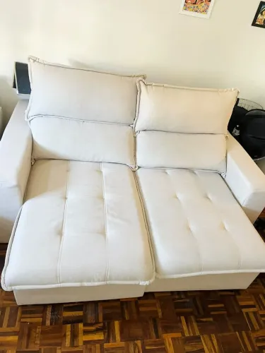Sofá retrátil reclinável