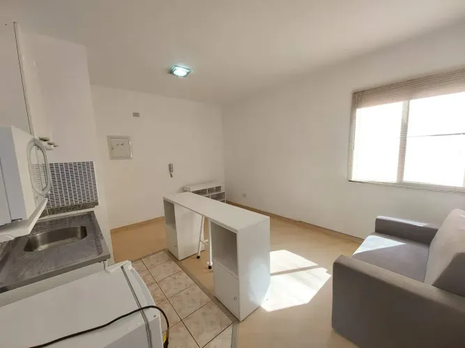 LOCAÇÃO DE APARTAMENTO DE UM DORMITÓRIO SEMI MOBILIADO - UMA VAGA DE GARAGEM - EXCELENTE L
