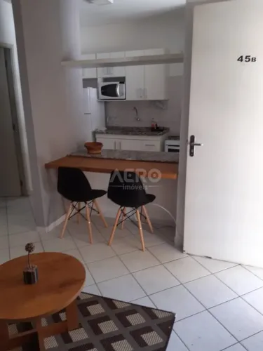 Apartamento para aluguel com 45 m² e 1 quarto em Vila Maracy, Bauru - SP