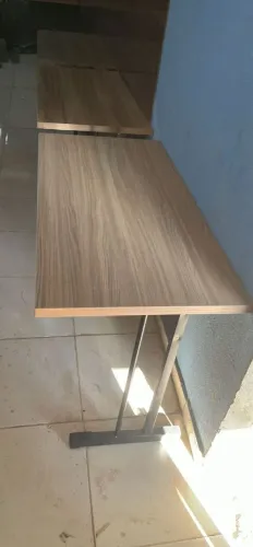 Mesas reta sem gaveta 120x60 produtos de ótima qualidade sobre medida 