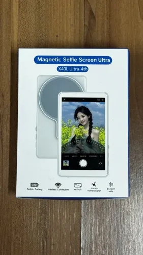 Tela Selfie Monitor Espelho Ímã Celular Câmera Traseira 
