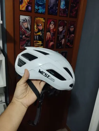 Capacete West Biking tam G, está novo!!! (preço negociável)