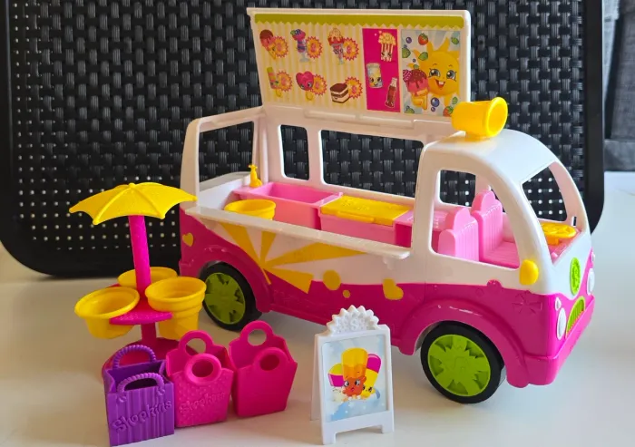 Shopkins Caminhão de Sorvete Shopkins Usado 116743552