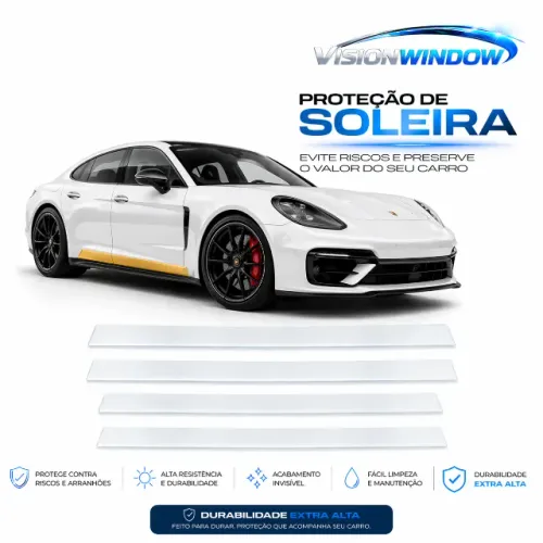 Vision Window Ppf Soleira Portas Dianteira e Traseira Universal 