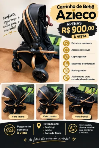 Carrinho de Bebê 360°