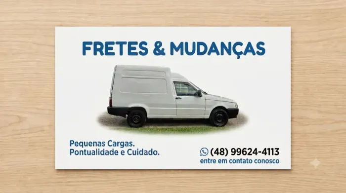 Pequenos fretes, e mudanças