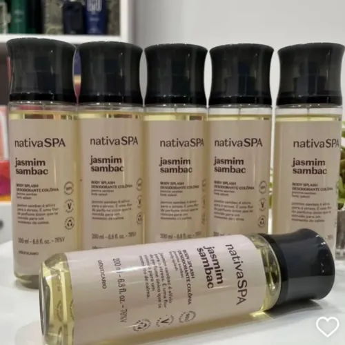 Body Splash Desodorante Colônia Nativa SPA Jasmim Sambac 200ml