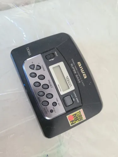 Walkman Aiwa funciona tudo