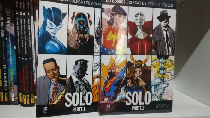 Solo DC Graphic Novels Volumes 1 e 2 Eaglemoss capa dura