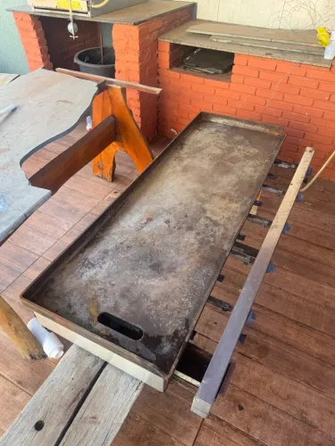 Chapa de lanche 150CM