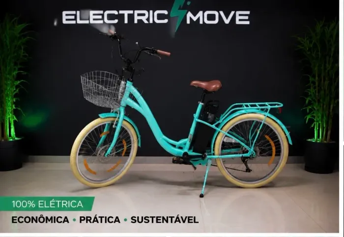 Bike Elétrica Forte e Econômica Nunca Usada - Preço Abaixo da Tabela