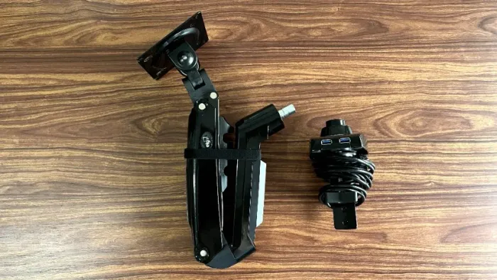 Suporte de Mesa Articulado para Monitores de 17" a 35", ELG com 2x USB